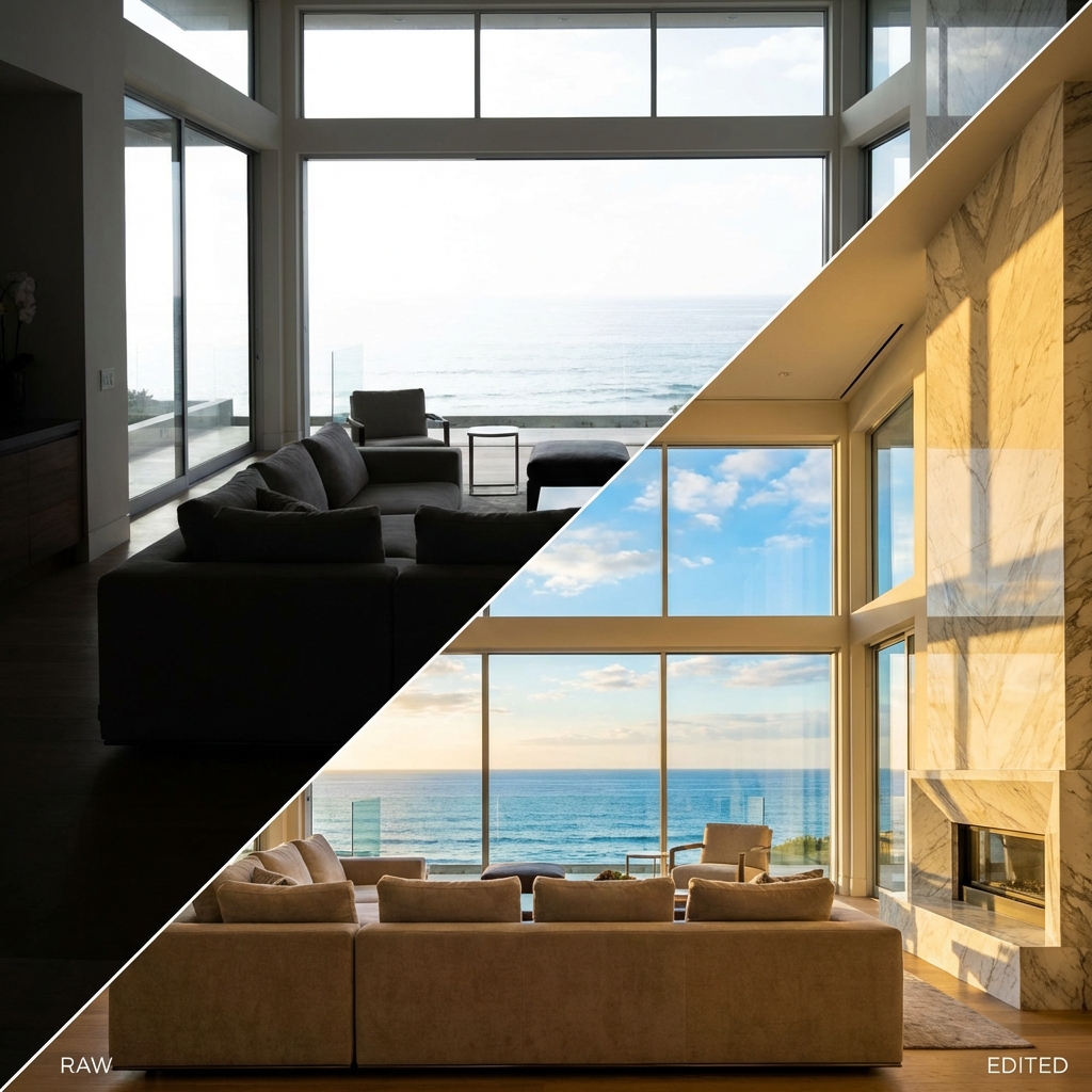 Why Real Estate HDR Photo Editing is Crucial for Selling Luxury Homes
